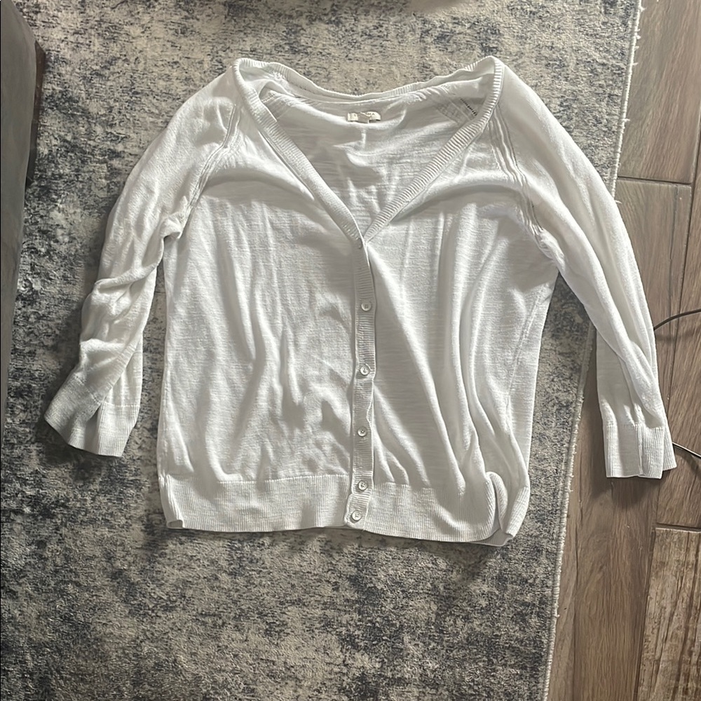 Sonoma white cardigan